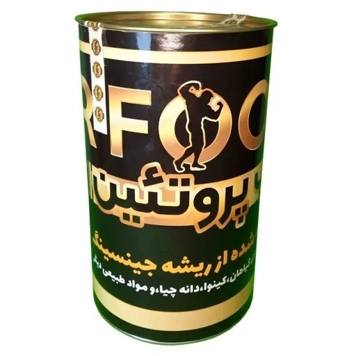 بافت و جنس مواد اولیه مکمل گیاهی ورزشی بدن 1 کیلو اصل در نمای نزدیک