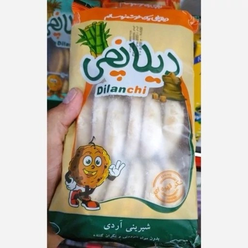 بافت و جنس مواد اولیه کلوچه بجستان دیلانچی طعمی بی نظیر در نمای نزدیک