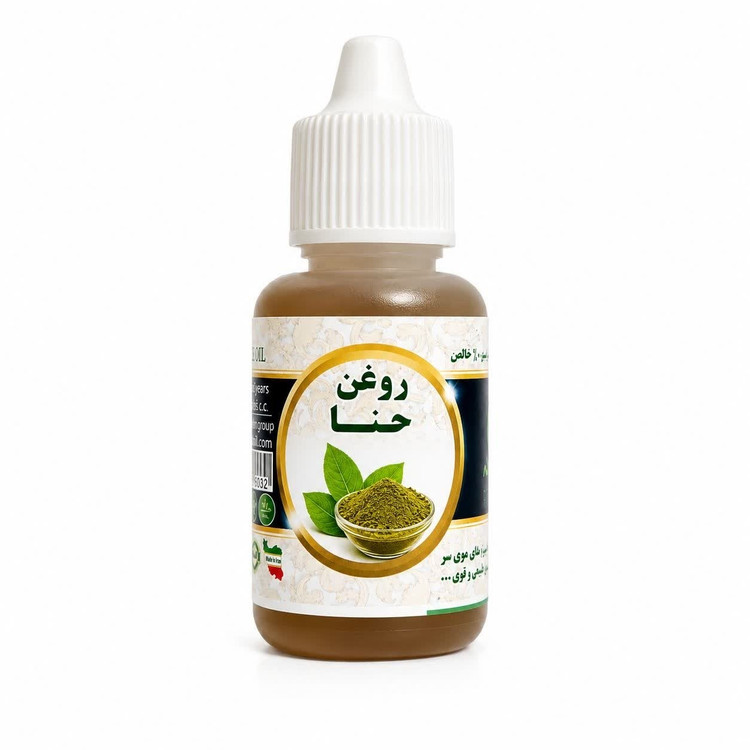 جزئیات کیفیت ساخت و متریال بهکاررفته در روغن گیاهی حنا 20 میل