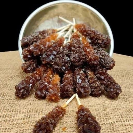 نمای جانبی و طراحی ظاهری نبات با شکر قهوه ای سلولزی ارگانیک با رنگبندی جذاب
