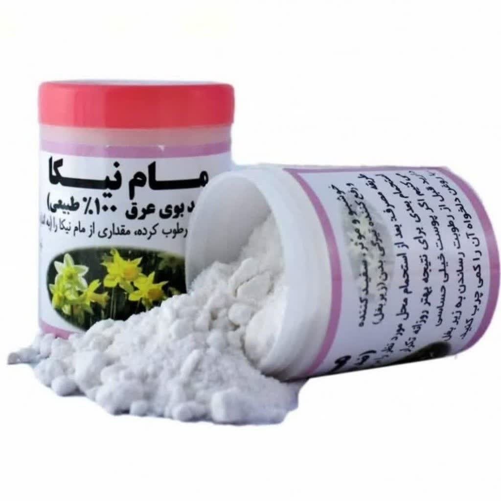 نمای قدی مام پودر گیاهیی نیکا گل یاس با تمرکز بر طراحی و کارایی محصول