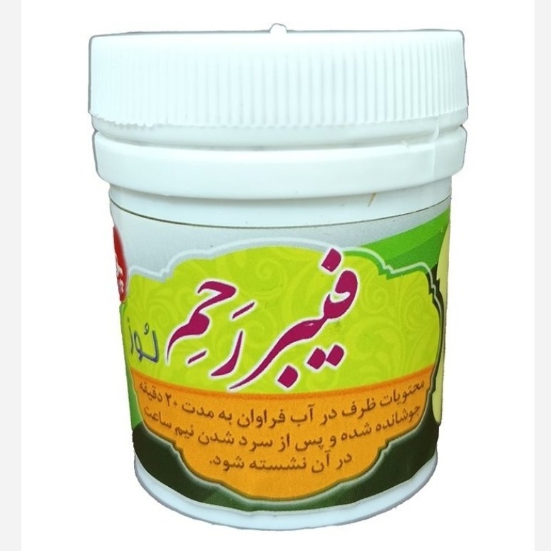 جزئیات کیفیت ساخت و متریال به‌کاررفته در پودر گیاهی لوز، فیبر رحم