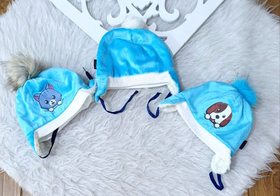 نمای جانبی و طراحی ظاهری کلاه لباس نوزادی مخمل خزدار با قیمت مناسب – نرم، گرم و ضد حساسیت با رنگ‌بندی جذاب - نمای 1_1