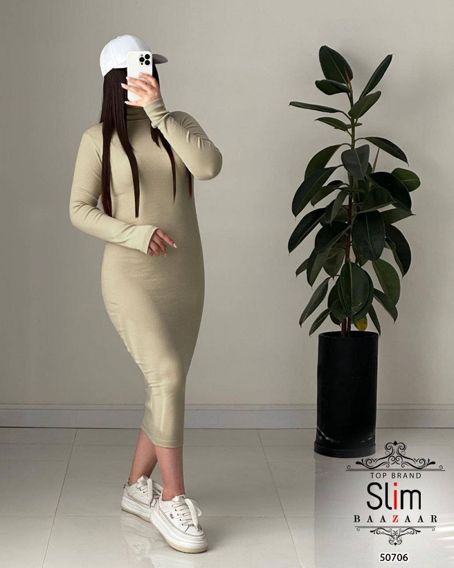 جزئیات کیفیت ساخت و متریال بهکاررفته در پیراهن خواب زنانه ماکسی یقه اسکی - نمای 10_1