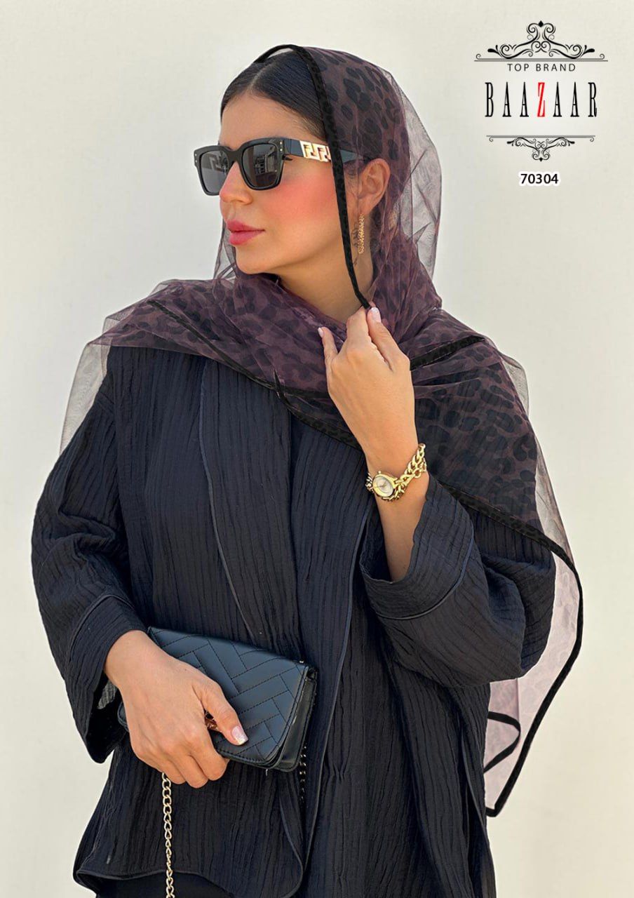 تصویر شال تور پلنگی زنانه با نورپردازی مناسب و نمای واضح محصول