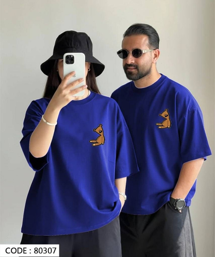 جزئیات کیفیت ساخت و متریال بهکاررفته در تیشرت باکسی تدی کاپلی - نمای 10_1