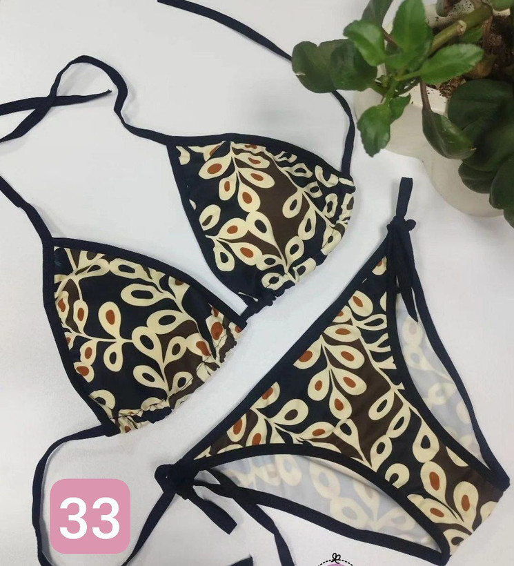 طراحی مدرن و استاندارد مایو بیکینی طرح دار در نمای کامل - نمای 13_2