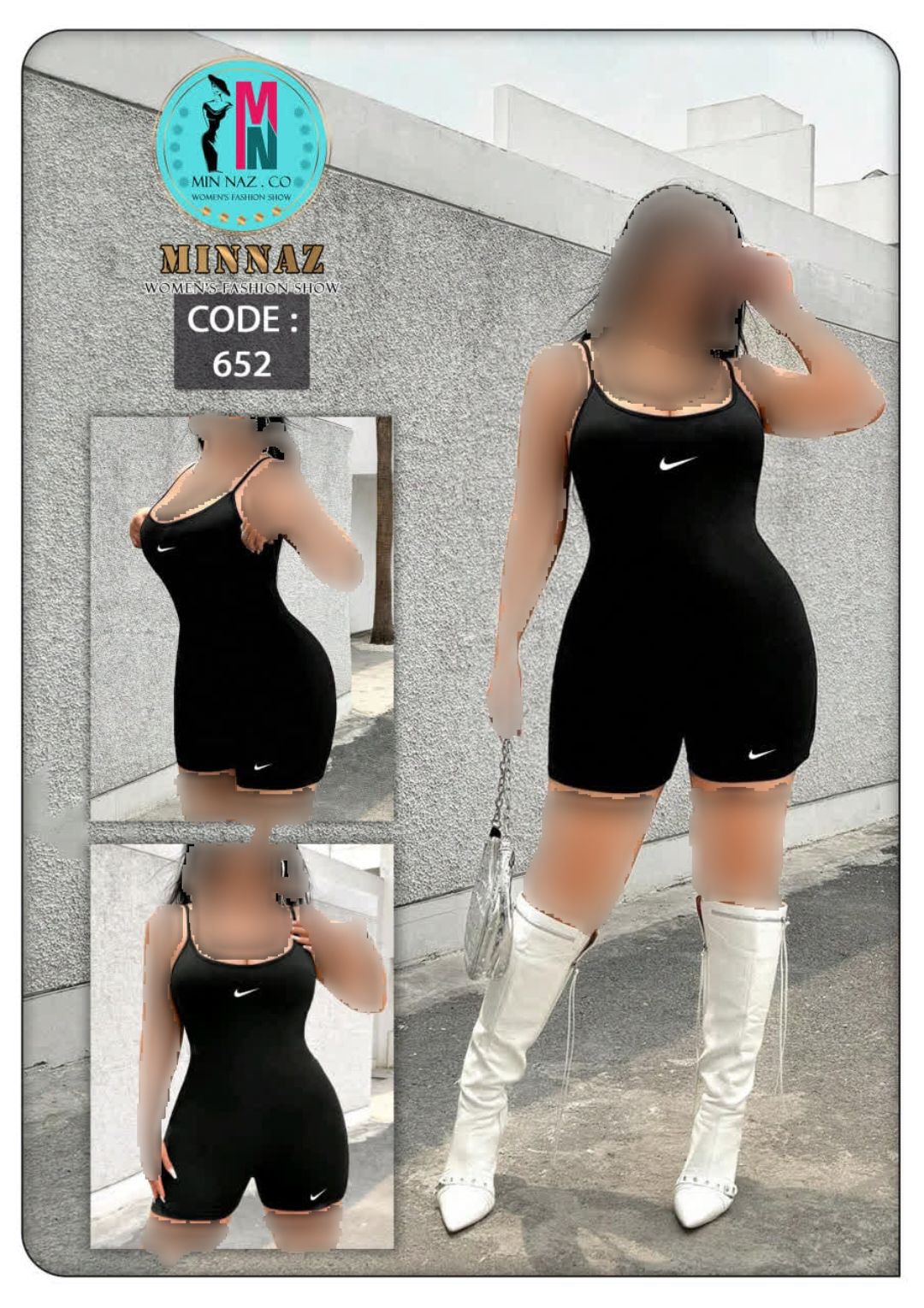 جزئیات کیفیت ساخت و متریال به‌کاررفته در رامپر ورزشی چاپ NIKE زنانه