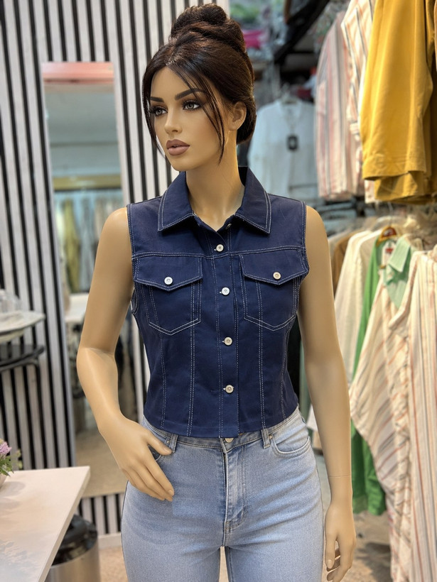 جزئیات کیفیت ساخت و متریال بهکاررفته در وست جین زنانه