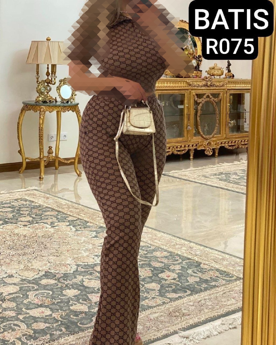 بستهبندی اورجینال ست دو تیکه لاکچری زنانه مجلسی همراه با مشخصات فنی محصول