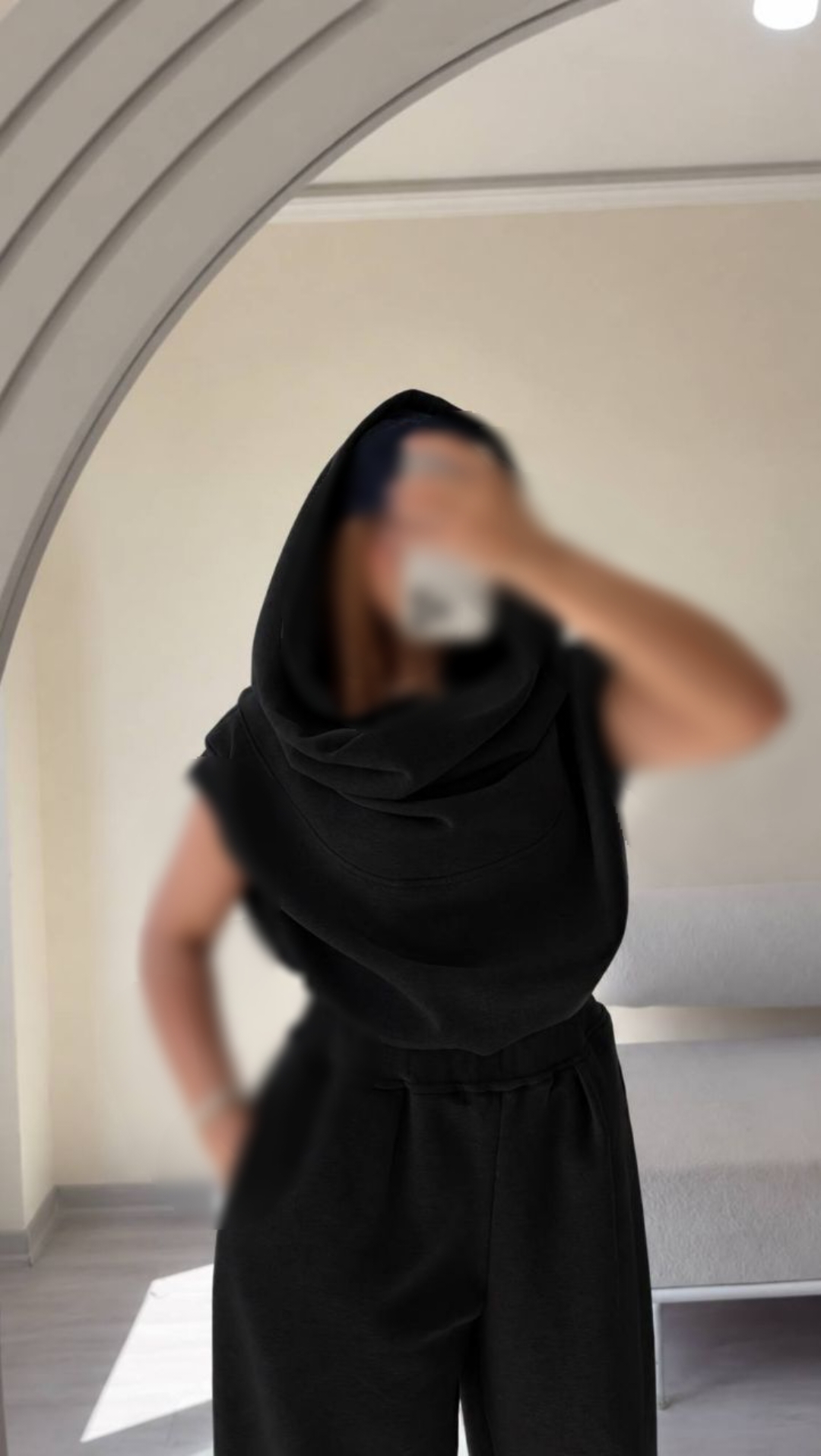 طراحی مدرن و استاندارد وست و شلوار کومو پاییزه زنانه در نمای کامل - نمای 17_1