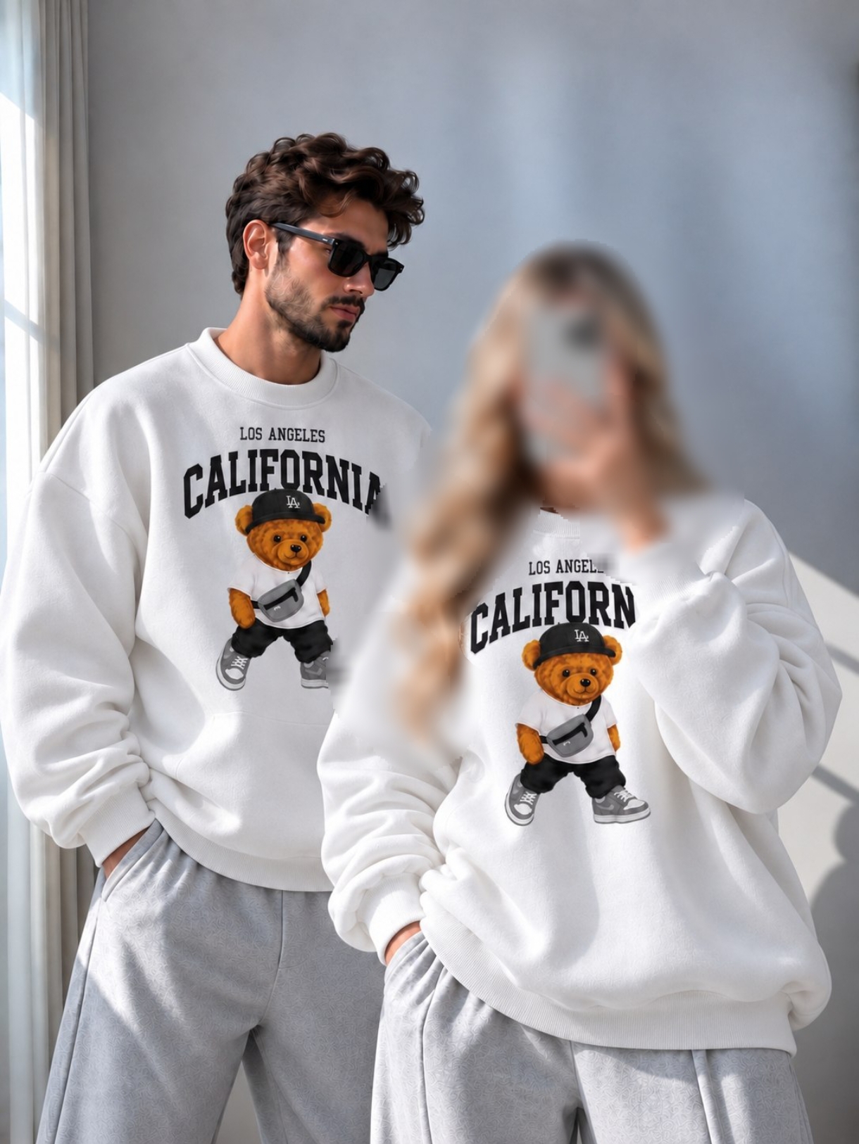 بافت و جنس مواد اولیه دورس داخل کرک کاپلی California در نمای نزدیک