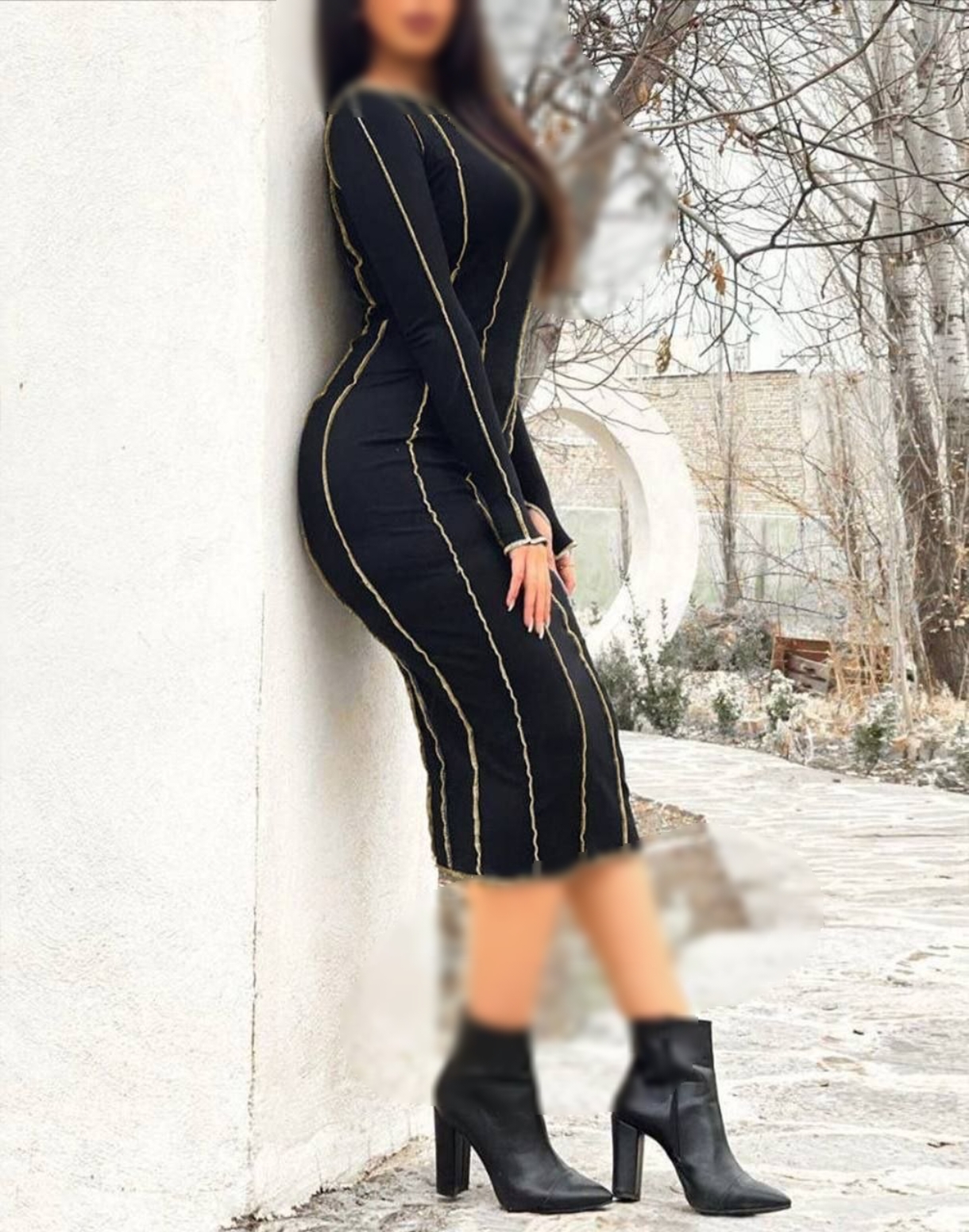 بستهبندی اورجینال پیراهن خواب زنانه رگه دوزی همراه با مشخصات فنی محصول
