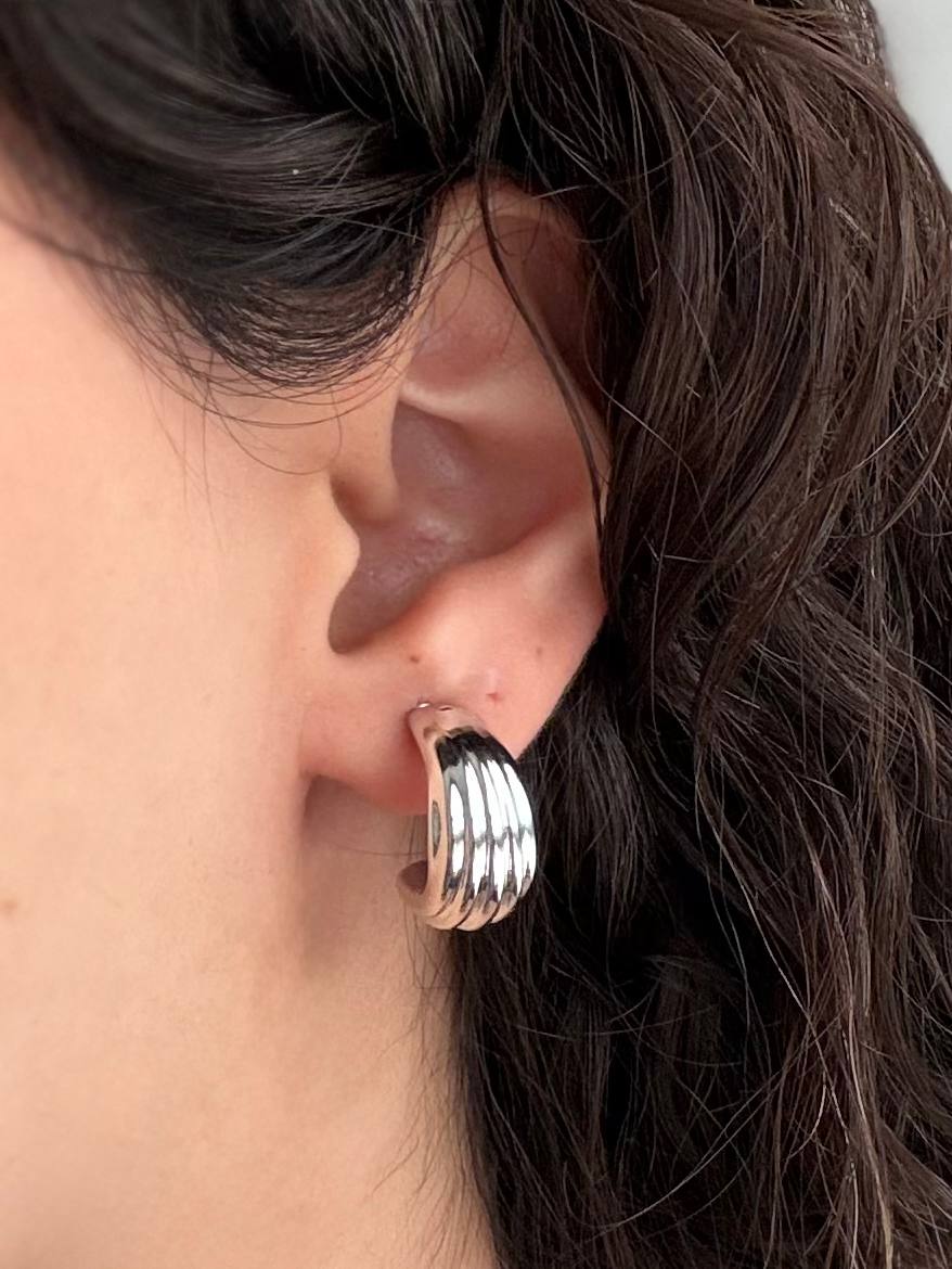 گوشواره تکی مینیمال ۱۱۰۳۹ | طرح شیک و ضد حساسیت