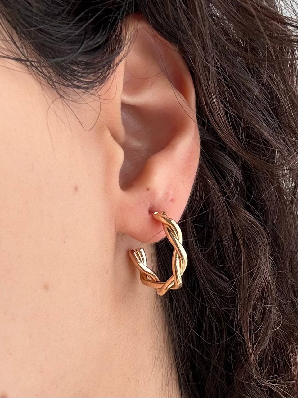 گوشواره تکی مینیمال ۱۱۰۷۶ | طرح شیک و ضد حساسیت